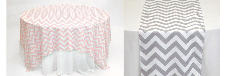 Chevron Pattern Linens