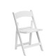 White Padded Chair