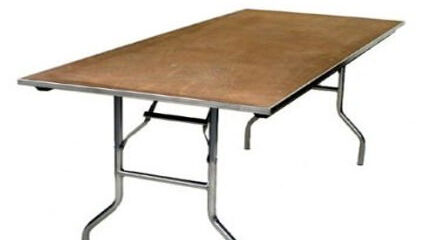 8' x 48 King Table - AC Party Rentals