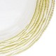 Glass Charger Gold Swirl 13 (Closeup) - AC Party Rentals