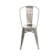 Monroe Gunmetal Chair - AC Party Rentals